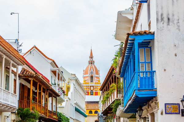 downtown buildings in colombia