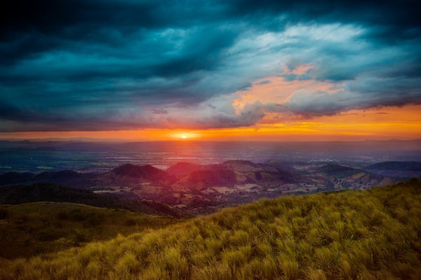 mountains overlooking Costa Rica