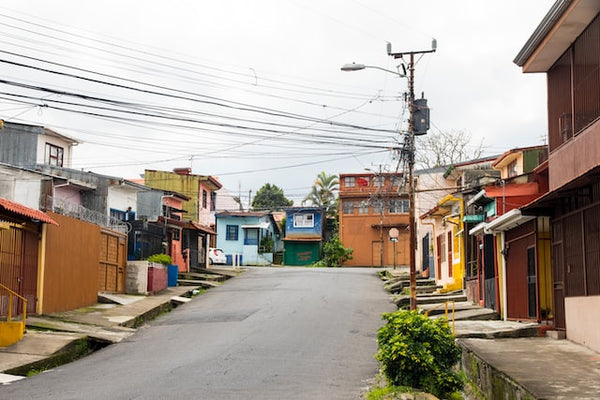 developed neighborhood of San Jose, Costa Rica