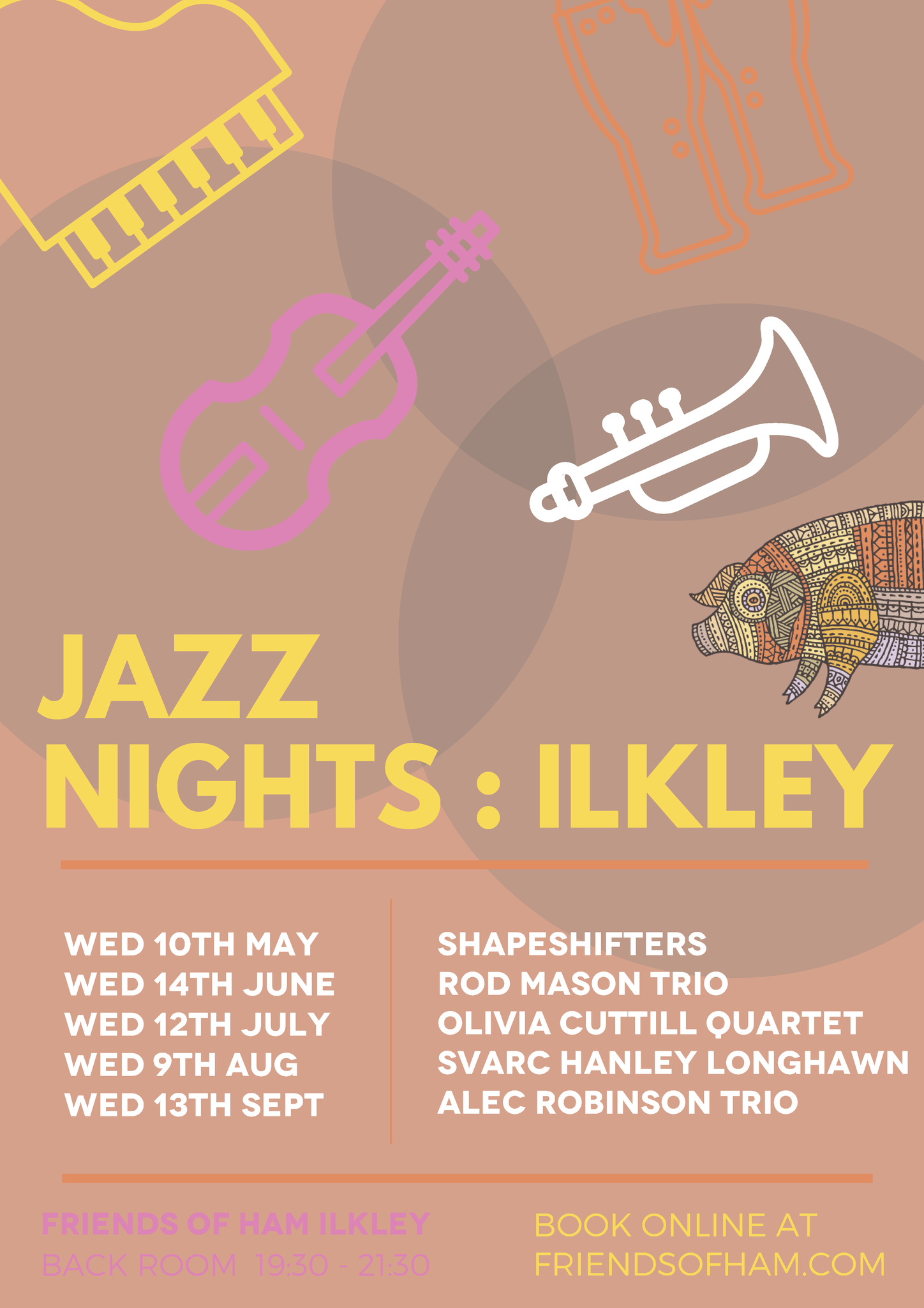 friends of ham ilkley jazz nights spring summer 2023 new artists announced