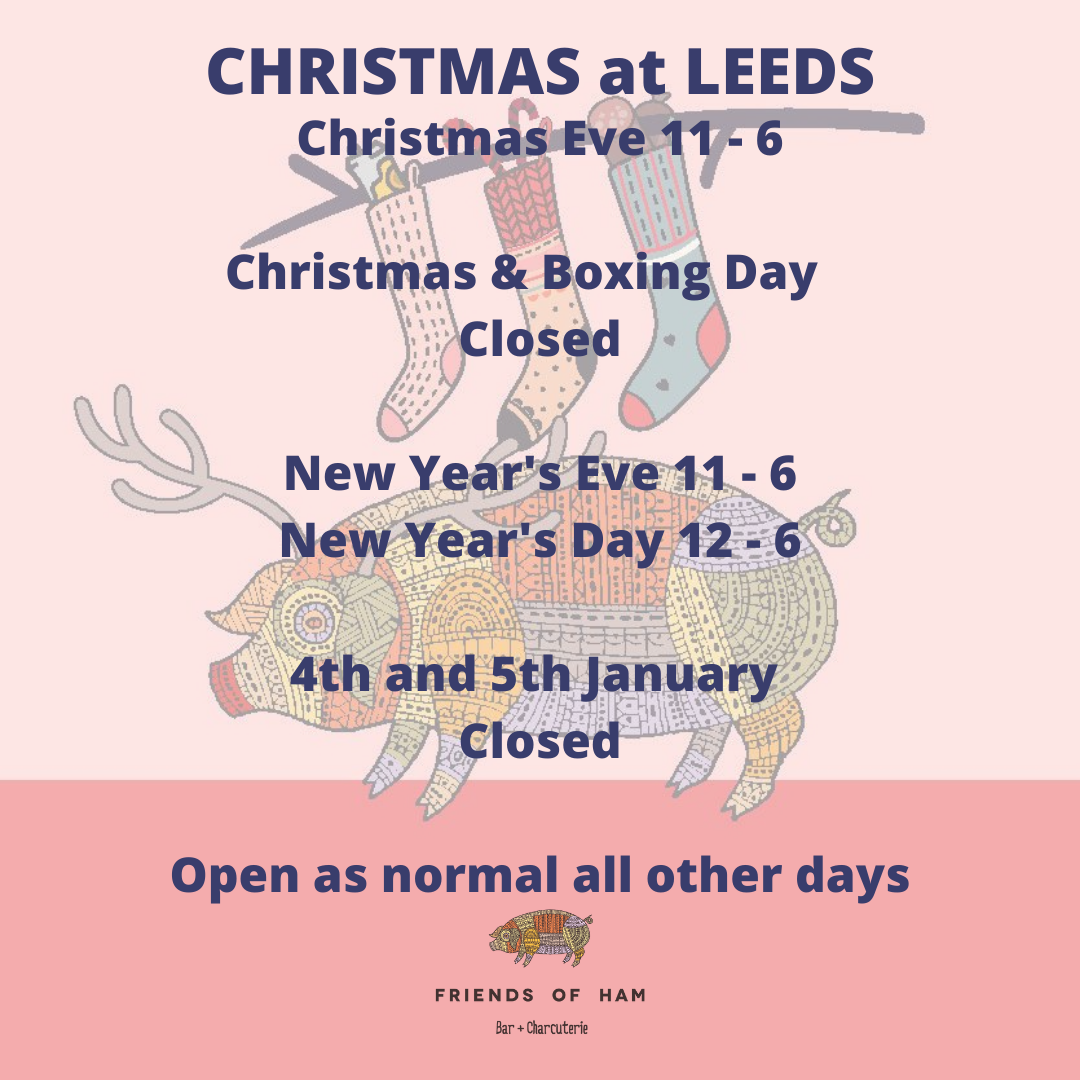 opening hours for friends of ham leeds christmas and new year 2021