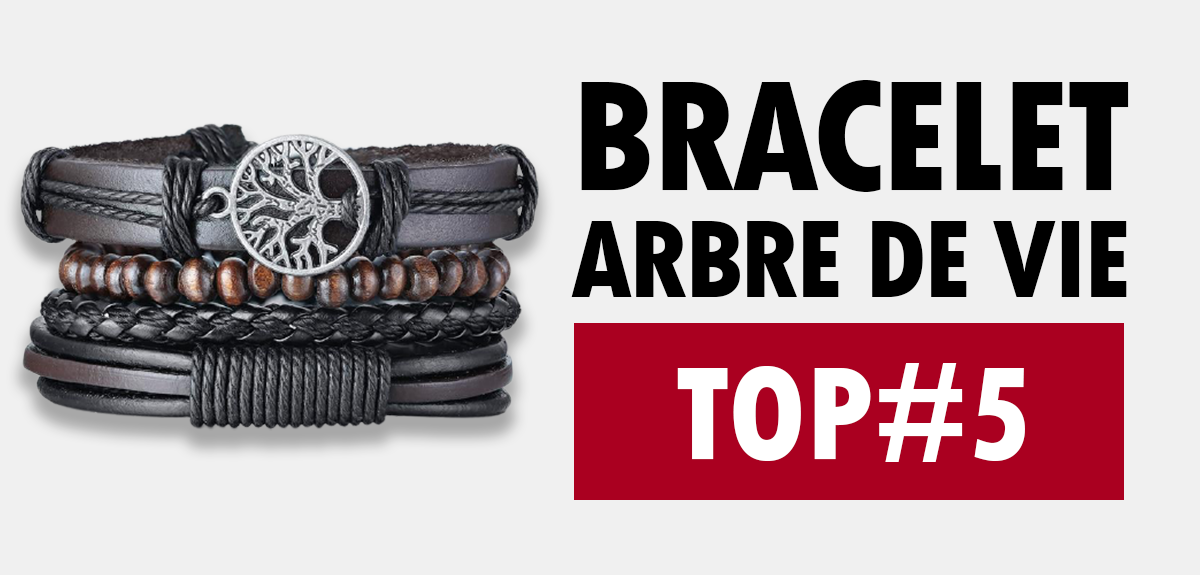 Top 5 des bracelets arbre de vie pour homme