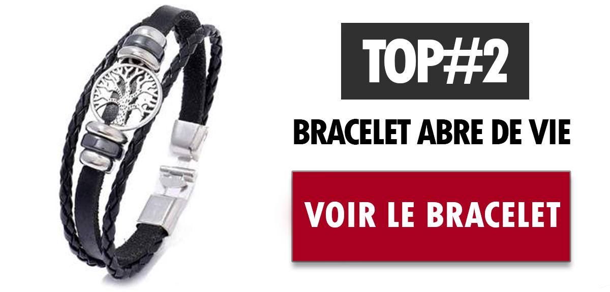 Bracelet arbre de vie homme top 1