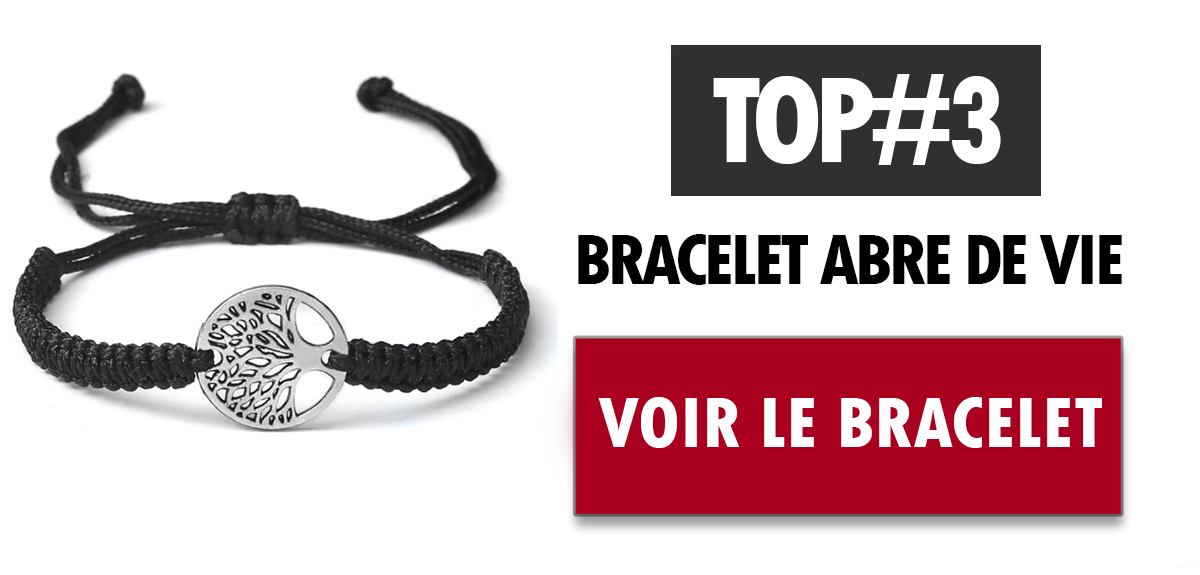 Bracelet arbre de vie homme top 3