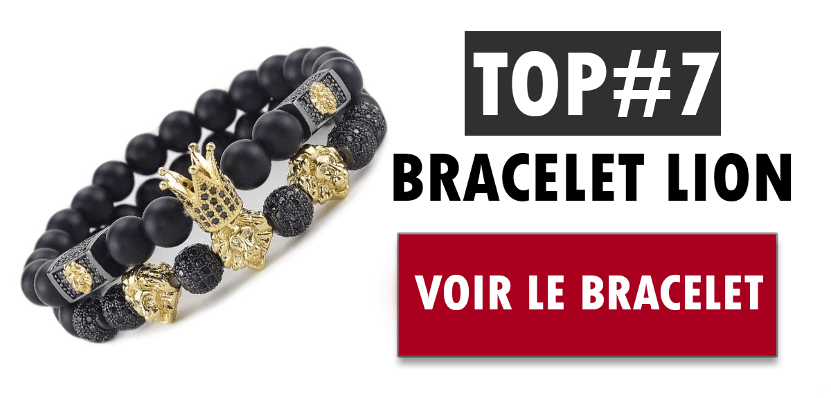 Le bracelet lion luxueux pour les petites et les grandes occasions