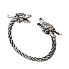 Bracelet têtes de dragon viking