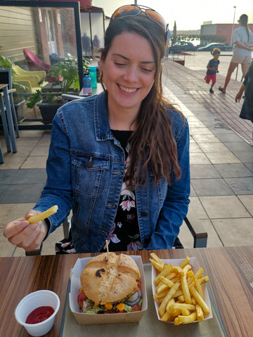 gluten free galway girl at the burger cafe