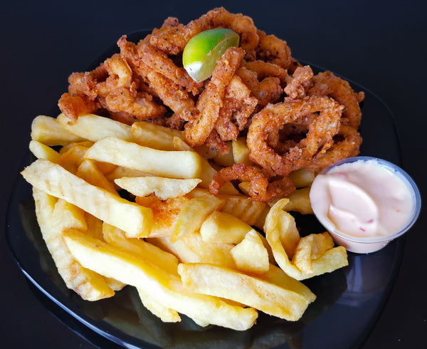 hooked galway calamari chips gluten free