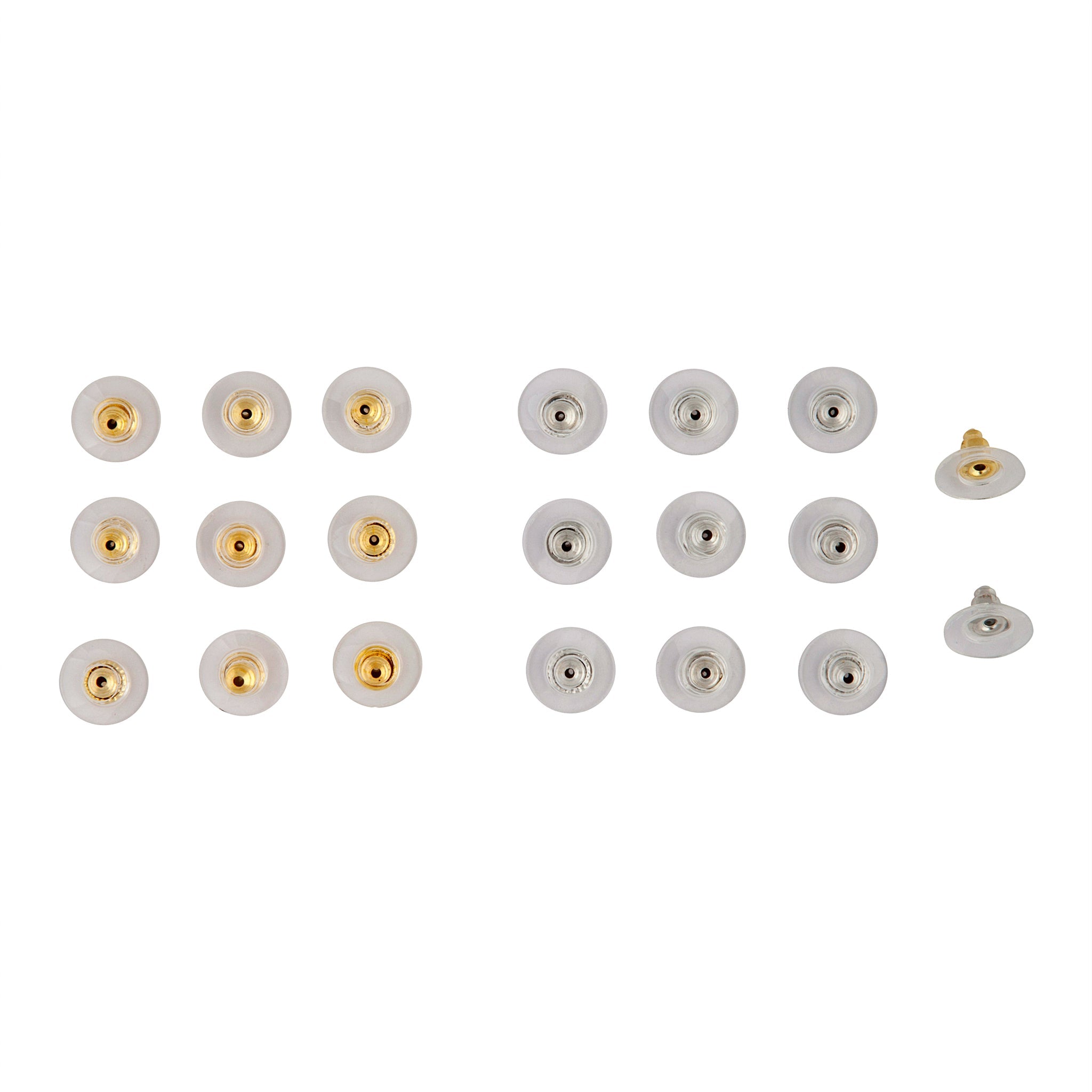 Earring Backs, Earring Backings iBayam Multiple Styles Earring Back Clips  Earring Backs Butterfly Metal Rubber Plastic Secure Earring Backs for  Safety