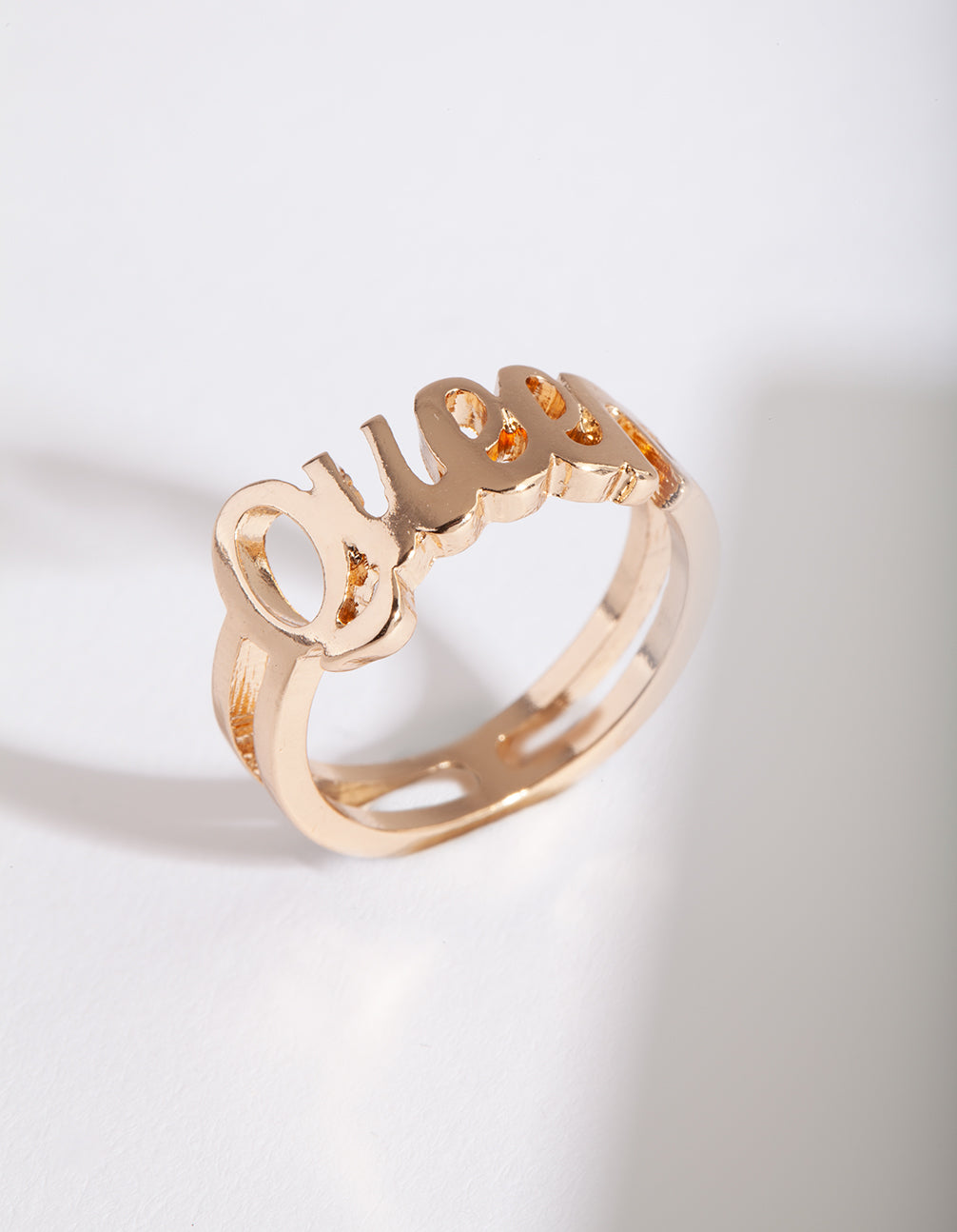 PERSONALIZED 14K ROUND NAME RING 3D ANY NAME UP TO 9 LETTERS | eBay
