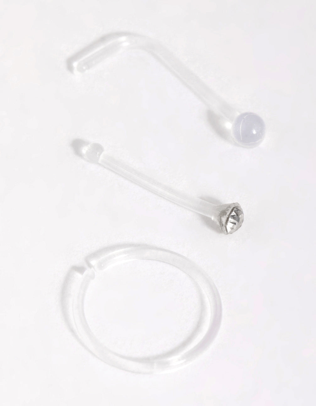 Plastic Earrings for Sensitive Ears - Silicone Post Jewelry for Piercing -  Bio-P