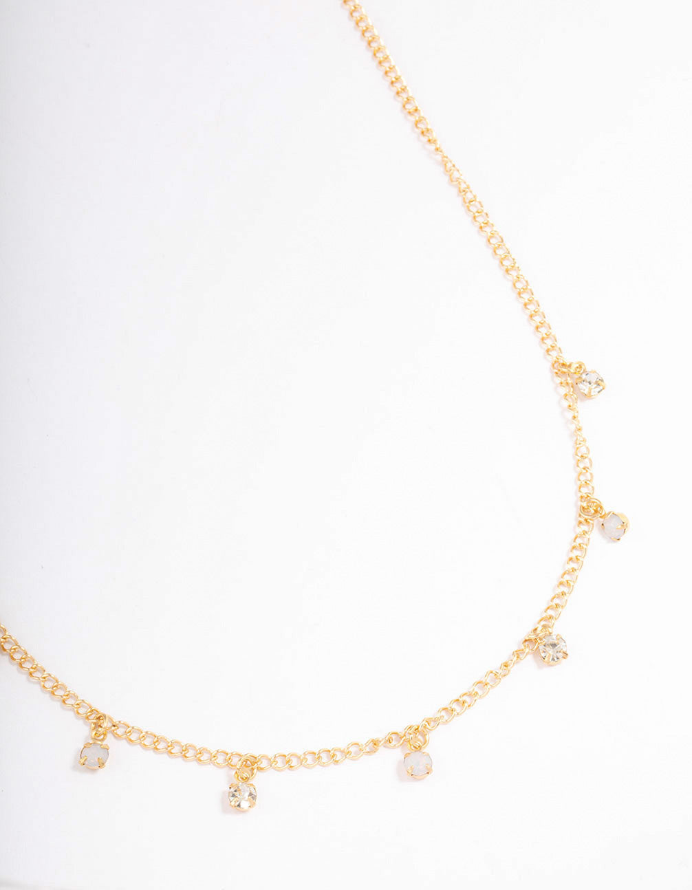 Gold Diamante Celestial Statement Necklace - Lovisa