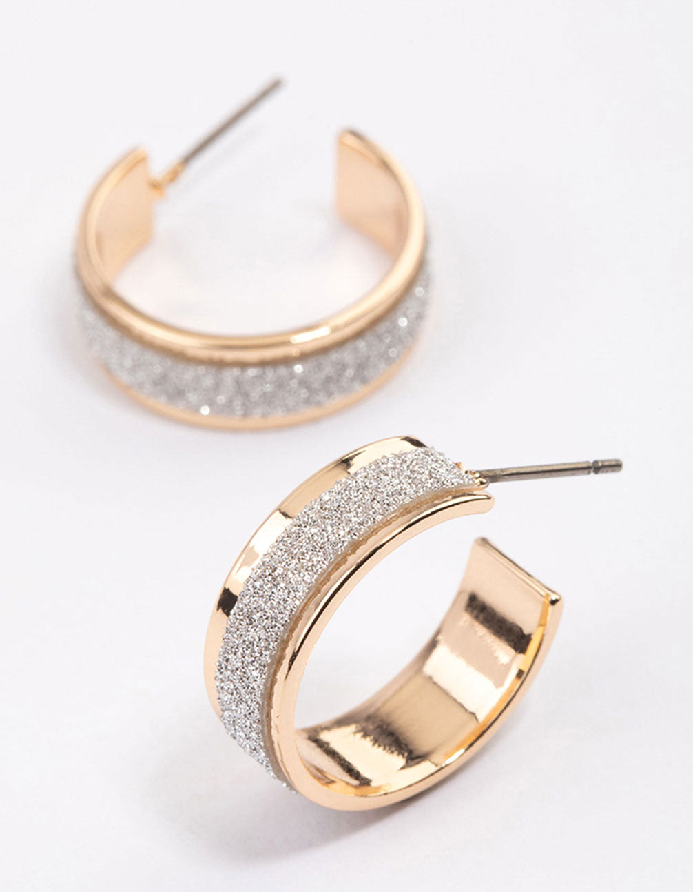 Gold Irregular Claw Earrings & Polishing Set - Lovisa