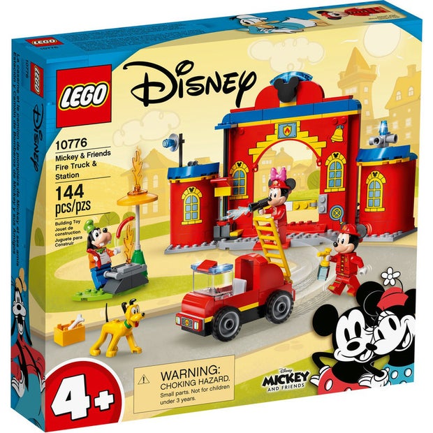 Lego Mickey Fire Truck & Station 10776 (6829460259015)