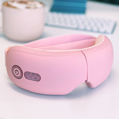 Smart Bluetooth Eye Massager - Heat and Air Compression Massage