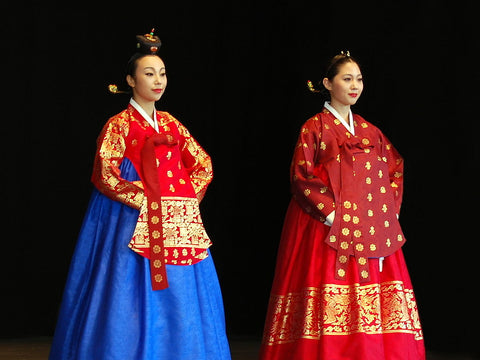 korean traditional hanbok blouse dangui royal queen princess
