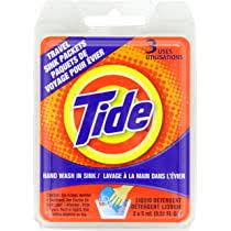 tide travel detergent