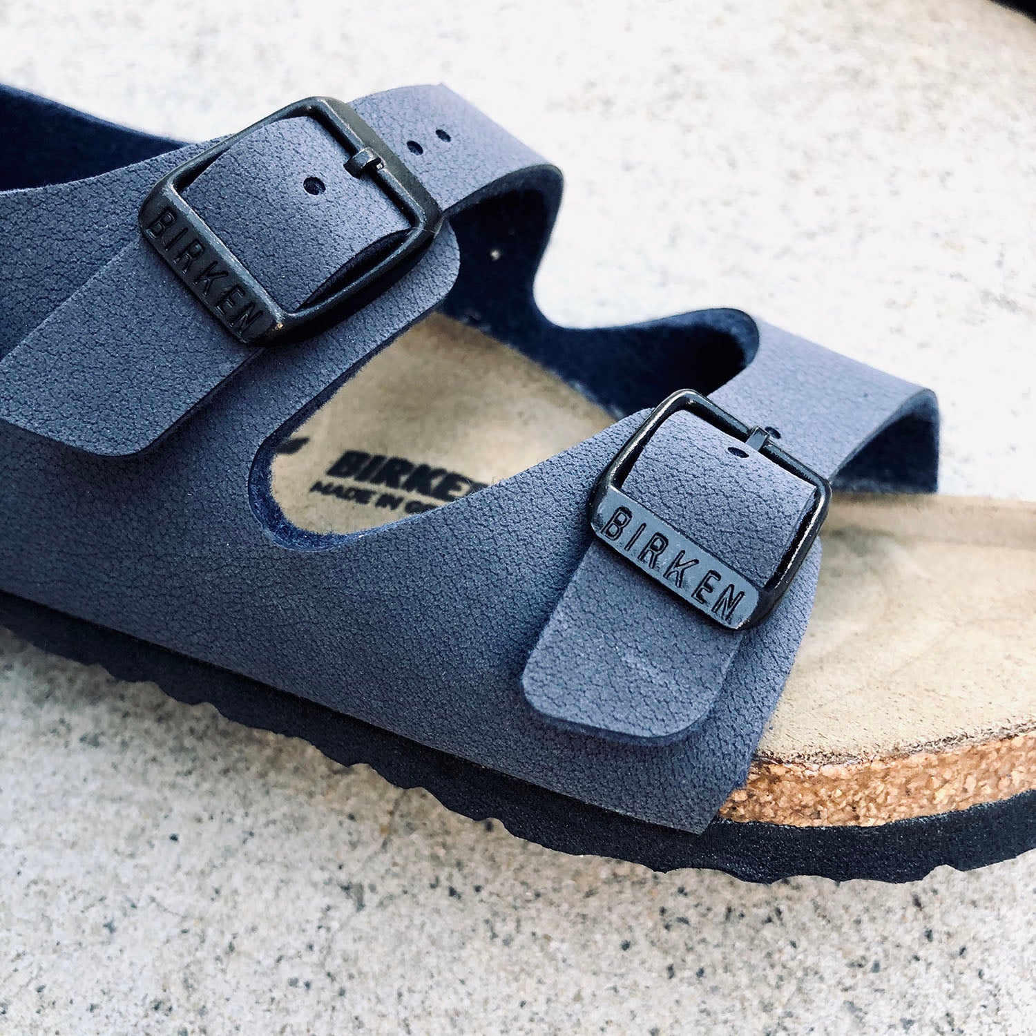 navy birks