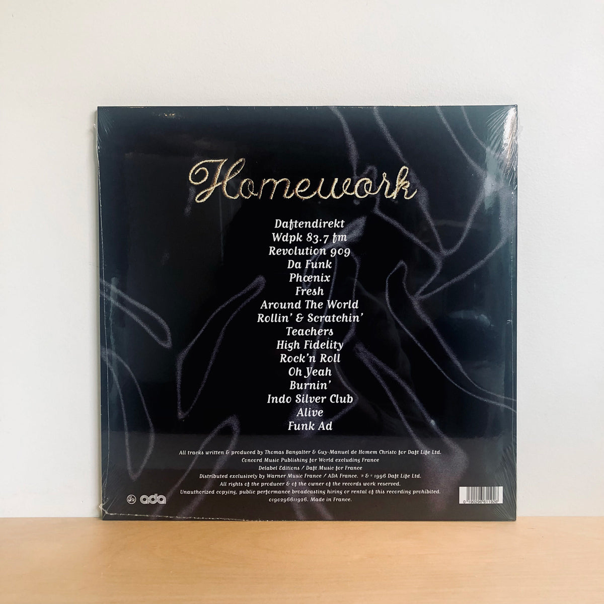 homework vinyl reissue