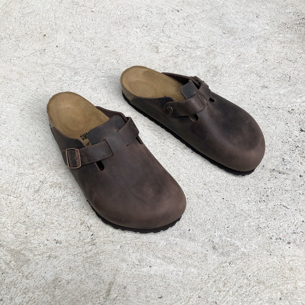 birkenstock boston habana oiled leather