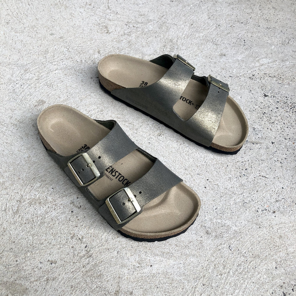 birkenstock stone gold