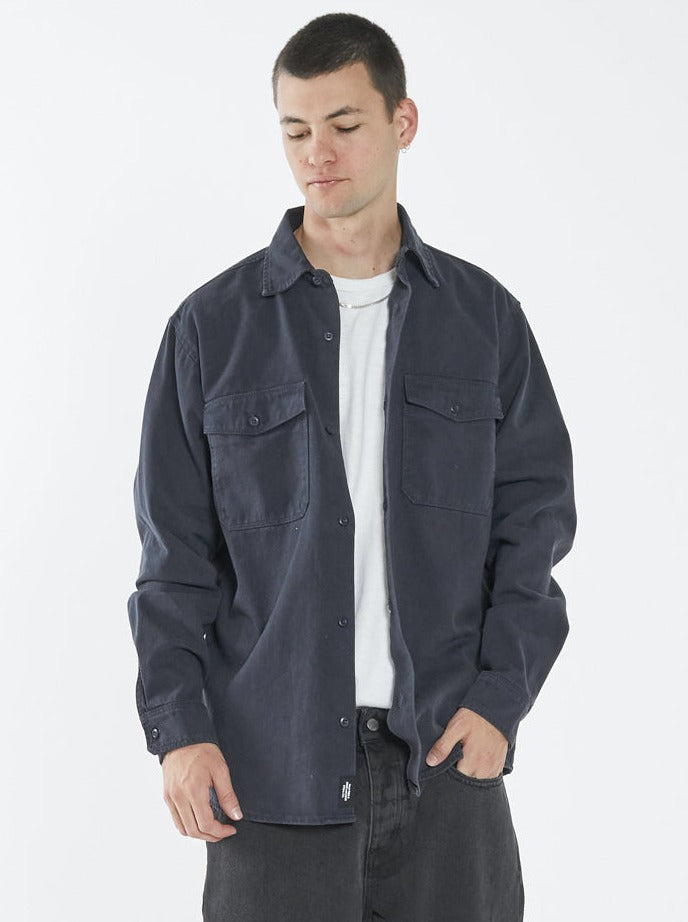 Buy Thrills - Thrills Union Work Shirt - True Navy For Men | Abicus