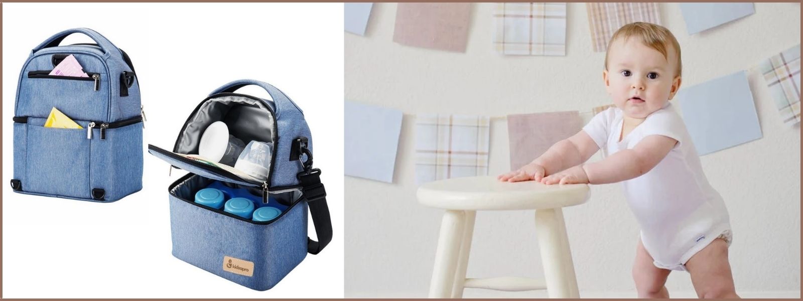 Sac Isotherme pour Lait Maternel - Chauffe-Sac ou glacière pour biberon   Sac Isotherme pour Lait Maternel avec Bloc de Glace [1580] - Cdiscount  Puériculture & Eveil bébé