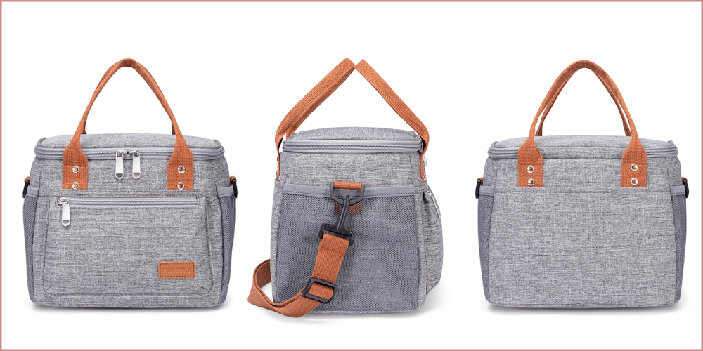 FTM Organisateur Coffre avec sac isotherme, Gris foncé