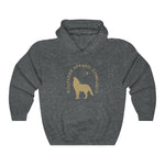 Load image into Gallery viewer, Gold Lone Wolf Hoodie
