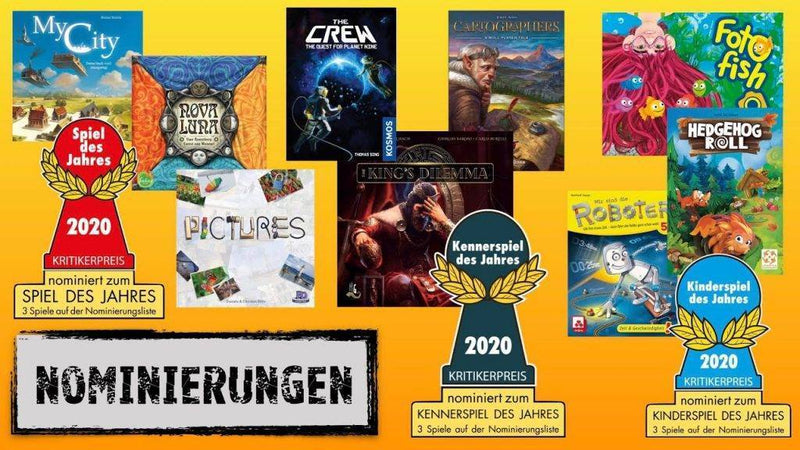 Nominated for Spiel des Jahres 2020