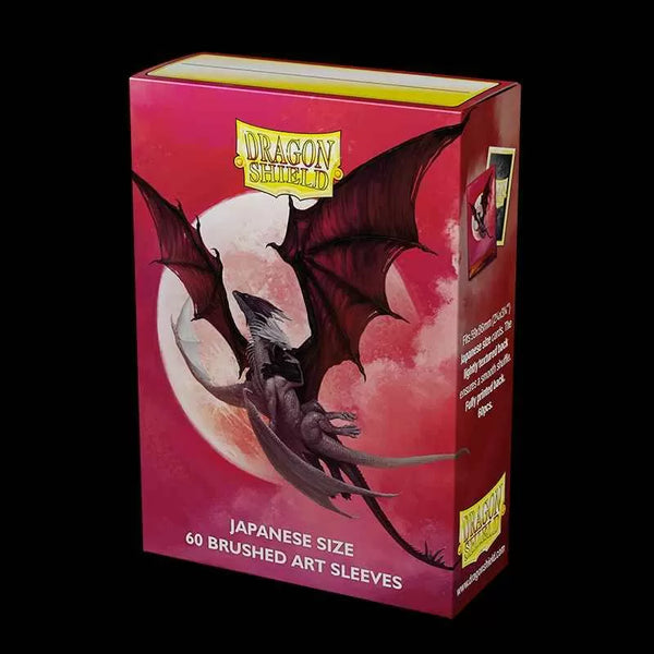 Dragon Shield - Limited Edition Brushed Art Sleeves: Valentine Dragon, Board Game