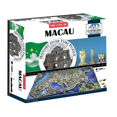 The City of PARIS 4D Cityscape Time Puzzle Brand New Box 1100+ pcs
