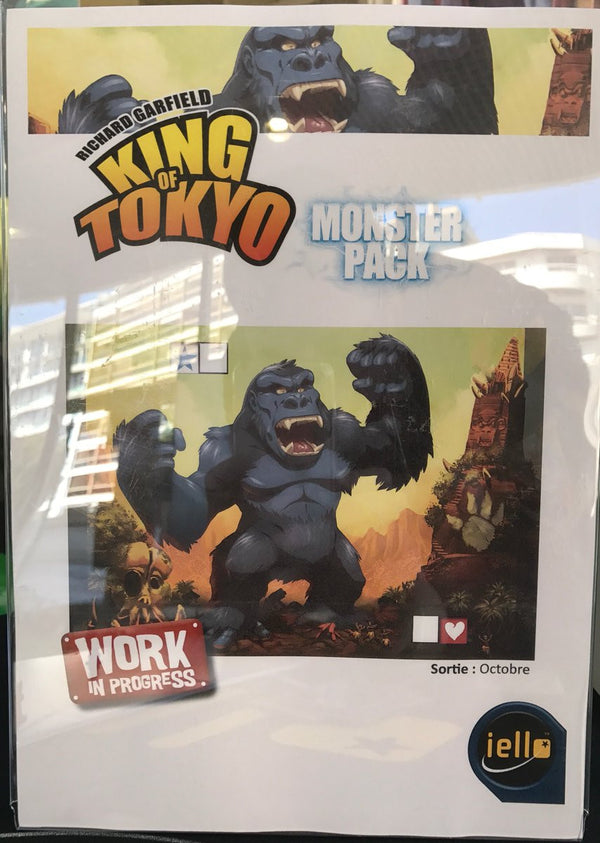  IELLO: King of Monster Island - Strategy Board Game, Sequel of  The King of Line, Family Game, Play Cooperatively, Ages 10+, 1-5 Players,  60 Minutes : Toys & Games