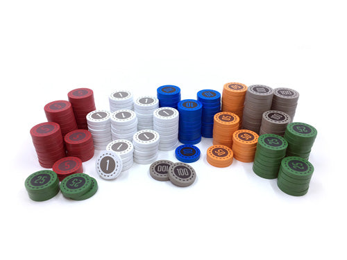 200-Piece Large Set of Money Discs