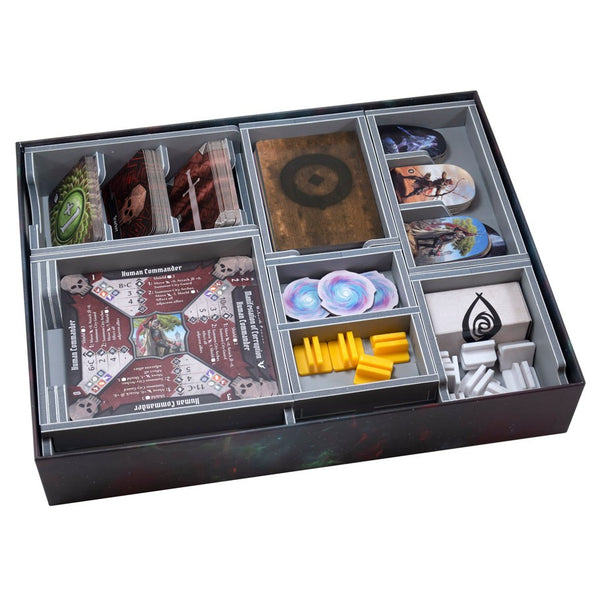 Gaming Trunk Organizer for Gloomhaven. Gloom Tavern Insert