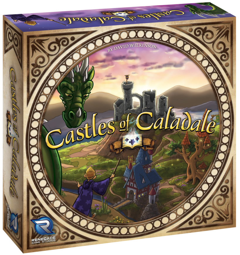 Настольная игра замок. Настольная игра Castles of Caladale. Renegade настольная игра. Настольная игра про замки и королевства.