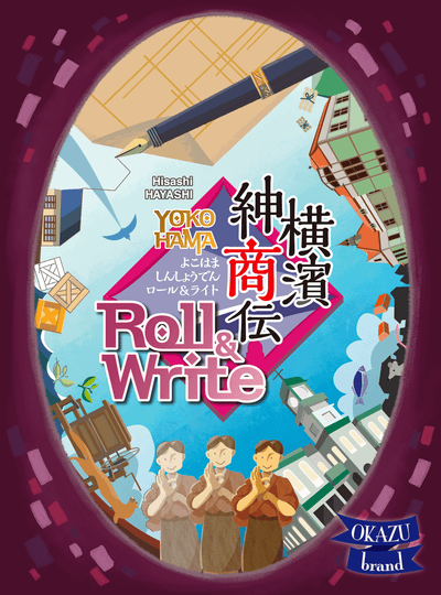 Yokohama Roll & Write by Hisashi Hayashi (OKAZU Brand)