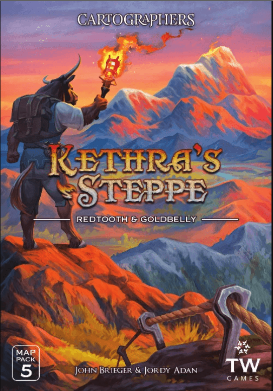 Cartographers Map Pack 5: Kethra's Steppe – Redtooth & Goldbelly