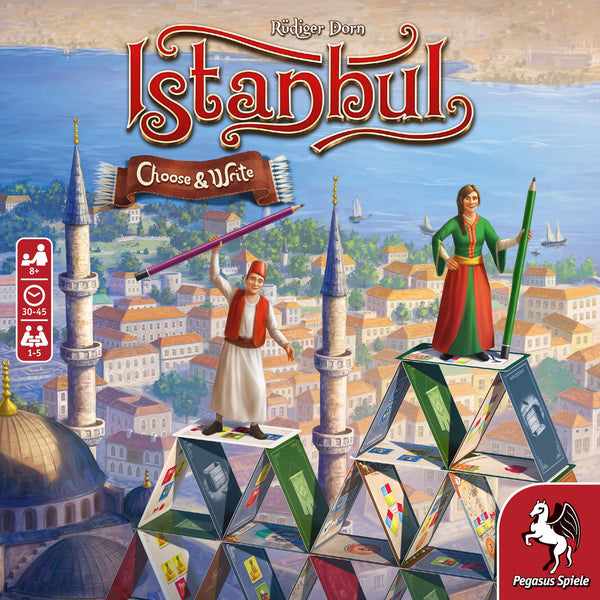 Istanbul Board Game Big Box Organizer Made of Wood –