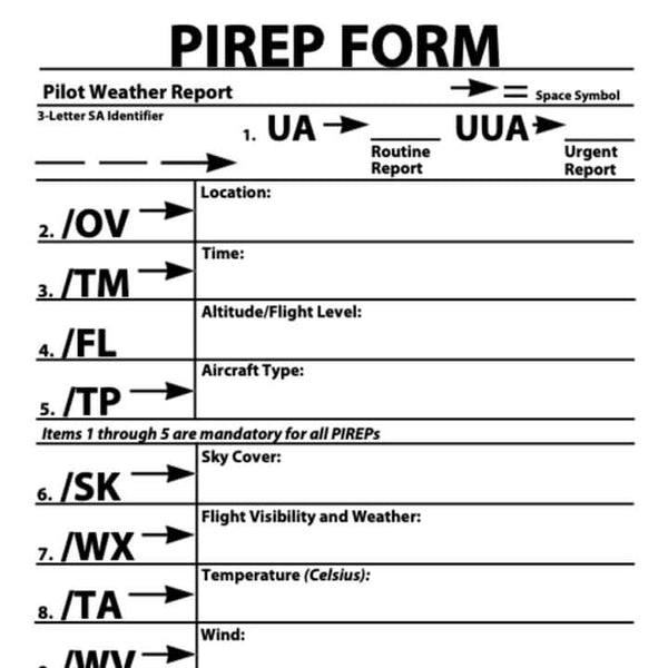 PIREP Form