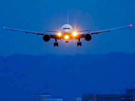 Commercial Airline Landing