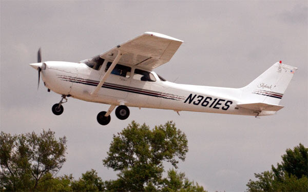 Small Plane Taking Off