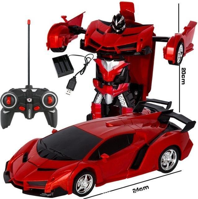 transformer car toy with remote