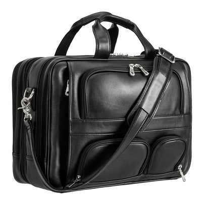 Polare 26/30 Full Grain Cowhide Leather Large Duffle Weekender Overn