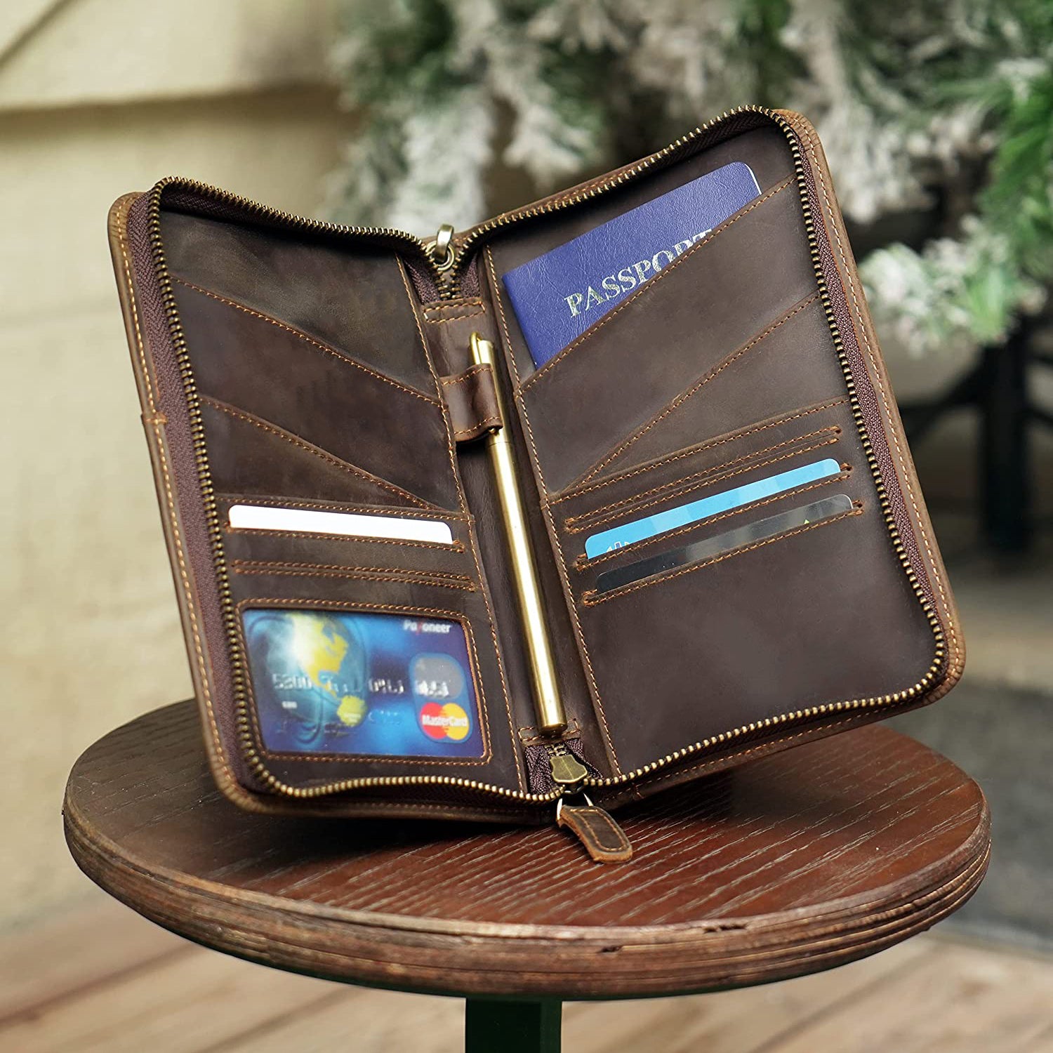 Passport Travel Wallet - LOUISIANA – Flint Leather Co.