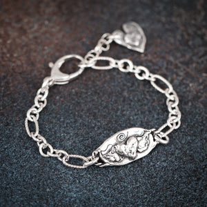 Spread Your Wings Bracelet | Heart with Wings Bracelet - Island Cowgirl