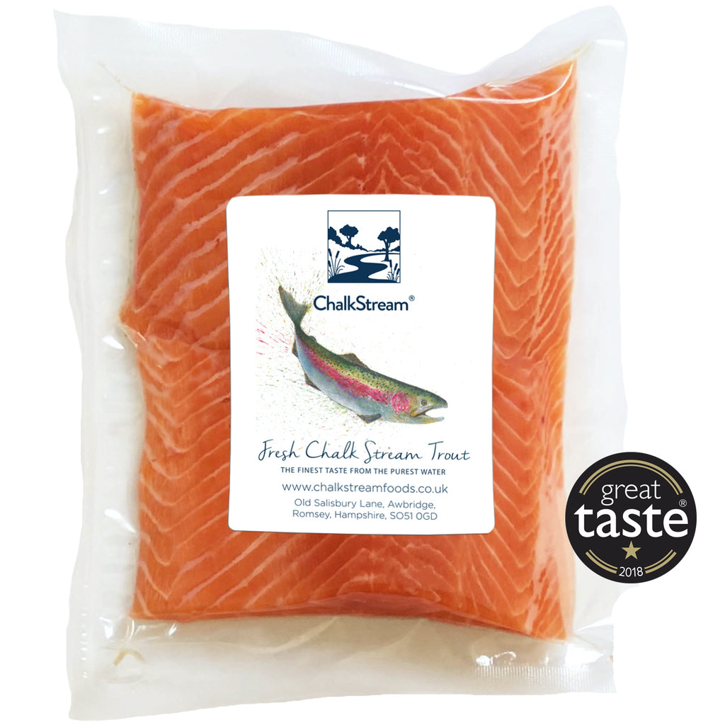 3 Twin Packs - fresh ChalkStream® Trout steaks twin pack 260g