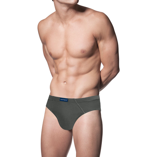 Hush Puppies 3pcs Men's Mini Briefs, Cotton Elastane