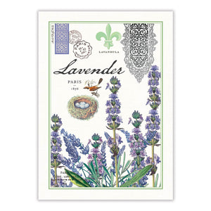 Tea Towel Lavender and Rosemary