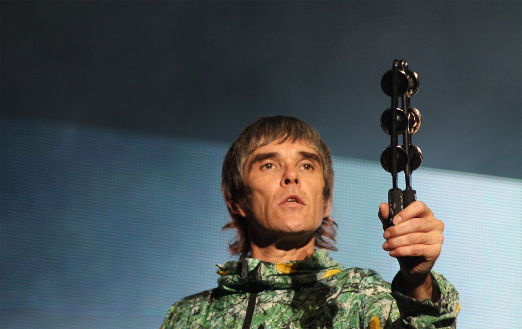 Ian Brown during the Stone Roses reunion tour
